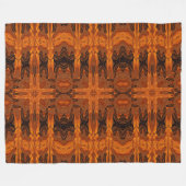 Bosbouw op Theia 234 Fleece Deken (Voorkant (Horizontaal))