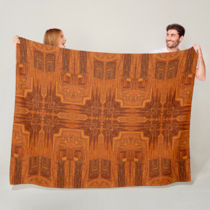 Bosbouw op Theia 247 Fleece Deken