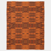 Bosbouw op Theia 277 Fleece Deken (Voorkant)