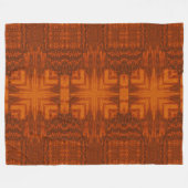 Bosbouw op Theia 284 Fleece Deken (Voorkant (Horizontaal))