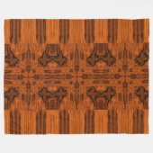 Bosbouw op Theia 288 Fleece Deken (Voorkant (Horizontaal))