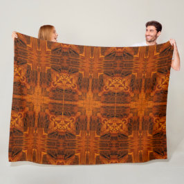 Bosbouw op Theia 289 Fleece Deken