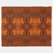 Bosbouw op Theia 290 Fleece Deken (Voorkant (Horizontaal))