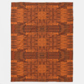 Bosbouw op Theia 292 Fleece Deken (Voorkant)