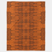 Bosbouw op Theia 294 Fleece Deken (Voorkant)