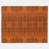 Bosbouw op Theia 294 Fleece Deken (Voorkant (Horizontaal))