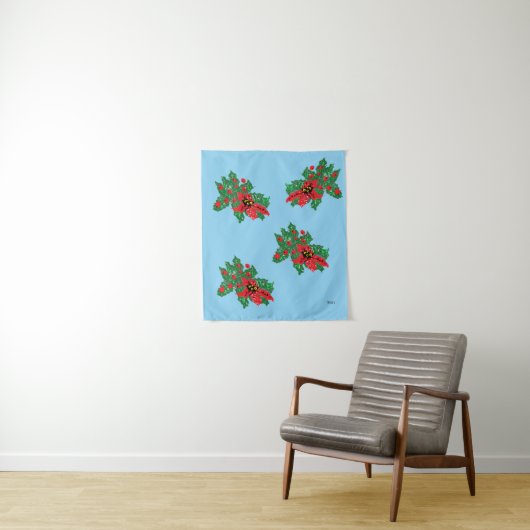 Bosbouw : Poinsettia Wandkleed (In situ)