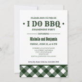 Bosbouw | Rustige I DO BBQ Engagement Party Kaart (Voorkant)