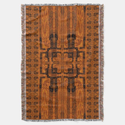 Bosbouw van Theia 87 Deken (Voorkant Verticaal)