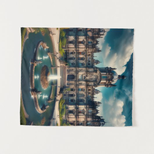 Bosbouw Wandkleed (Voorkant (horizontaal))