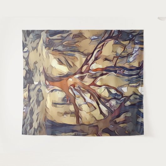 Bosbouw Wandkleed (Voorkant (horizontaal))