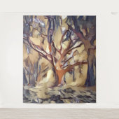 Bosbouw Wandkleed (Voorkant)