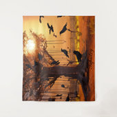 Bosbouw Wandkleed (Voorkant)