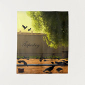 Bosbouw Wandkleed (Voorkant)