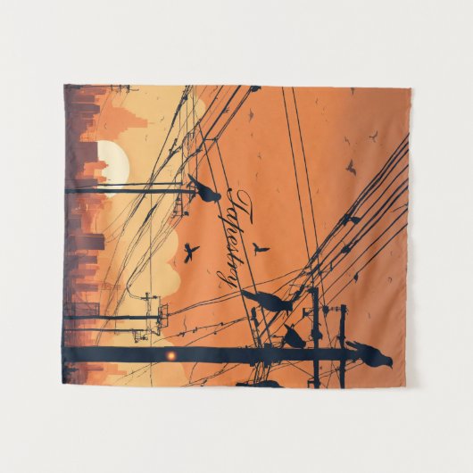 Bosbouw Wandkleed (Voorkant (horizontaal))