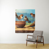 Bosbouw Wandkleed (In situ)