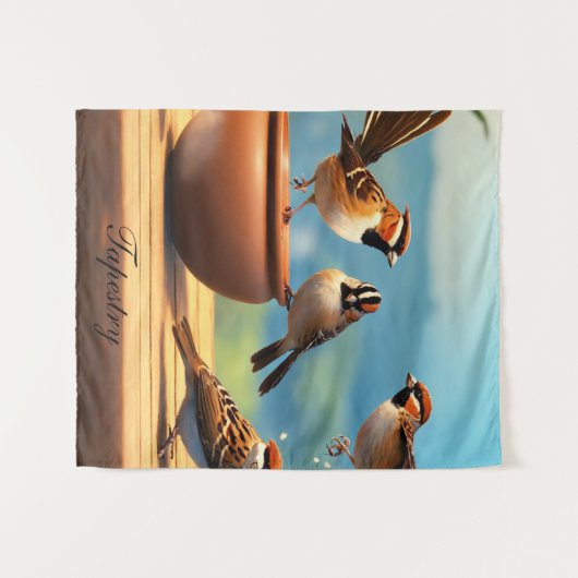 Bosbouw Wandkleed (Voorkant (horizontaal))