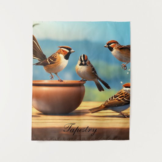 Bosbouw Wandkleed (Voorkant)