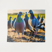 Bosbouw Wandkleed (Voorkant (horizontaal))