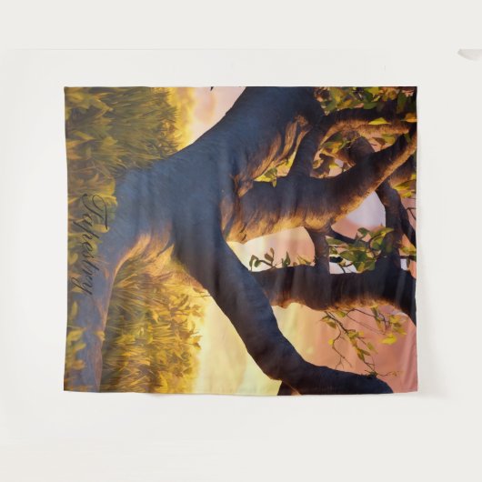 Bosbouw Wandkleed (Voorkant (horizontaal))