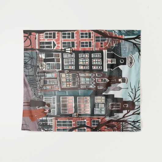 Bosbouw Wandkleed (Voorkant (horizontaal))