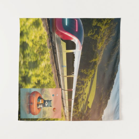 Bosbouw Wandkleed (Voorkant (horizontaal))