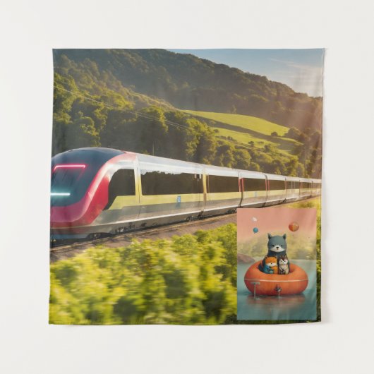 Bosbouw Wandkleed (Voorkant)