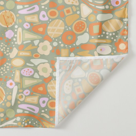 Bosbouw Wandkleed (Detail)