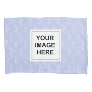 Bosbouwblauw bloemkool fotografie van de lavendel kussensloop