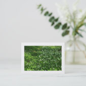 Bosbouwbloemen (Gegreneerd) Visitekaartje (Staand voorkant)