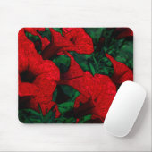 Bosbouwbloemen: rood muismat (Met muis)