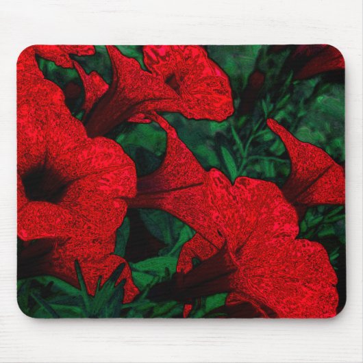 Bosbouwbloemen: rood muismat (Voorkant)