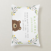 Bosbouwbossen — Beer Nursery Pillow Accent Kussen (Voorkant(Verticaal))