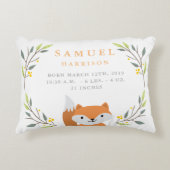 Bosbouwbossen - Fox Nursery Pillow Accent Kussen (Voorkant)
