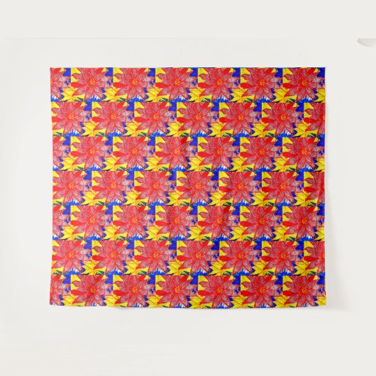 Bosbouwcontrastmiddel Wandkleed (Voorkant (horizontaal))