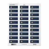 Bosbouwdienst Etiket (Full Sheet)