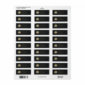 Bosbouwdienst Etiket (Full Sheet)