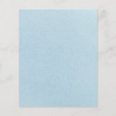 Bosbouwdieren Baby shower Budget Invitations (Achterkant)