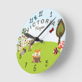 Bosbouwdieren Friends Fox Nursery Ronde Klok (Hoek)