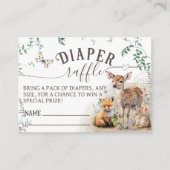 Bosbouwdieren graafmachine informatiekaartje (Voorkant)