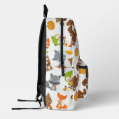 Bosbouwdieren, Herfsten Bedrukte Rugzak (Links)