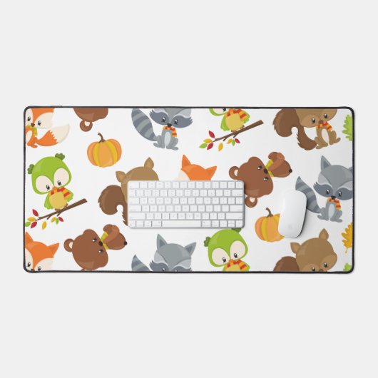 Bosbouwdieren, Herfsten Bureaumat (Keyboard & Muis)
