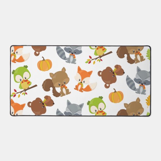 Bosbouwdieren, Herfsten Bureaumat (Voorkant)