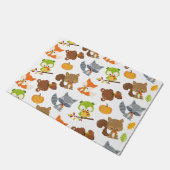 Bosbouwdieren, Herfsten Deurmat (Schuin)