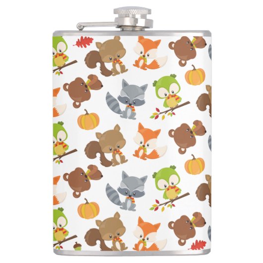 Bosbouwdieren, Herfsten Heupfles (Voorkant)