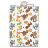 Bosbouwdieren, Herfsten Heupfles (Achterkant)