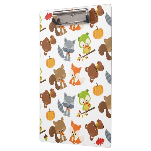 Bosbouwdieren, Herfsten Klembord (Links)