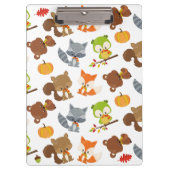 Bosbouwdieren, Herfsten Klembord (Voorkant)