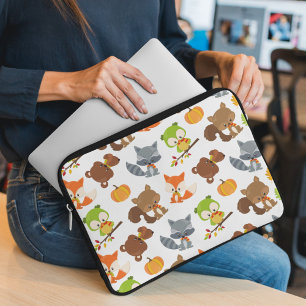 Bosbouwdieren, Herfsten Laptop Sleeve