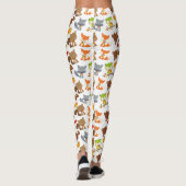 Bosbouwdieren, Herfsten Leggings (Achterkant)